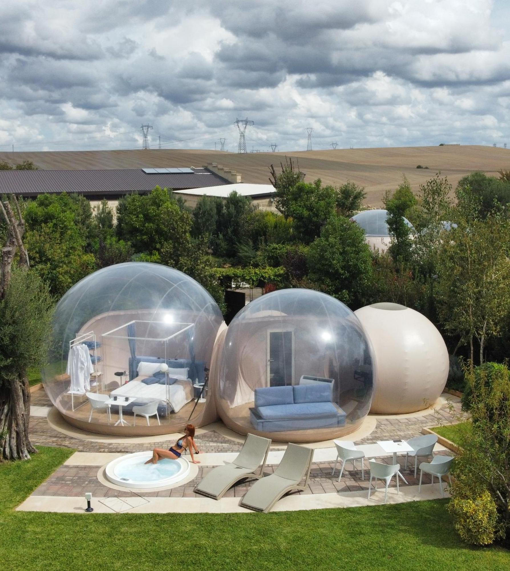 Tenuta Danesi - Camere - Appartamenti - Bubble Room Ματέρα Εξωτερικό φωτογραφία